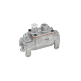 Baso H17DB-5 1/2" NPT Connection Size, Natural and LP Gas up to 0.5 PSI with 1/8-27" NPT Pilot Tap over Outlet and High Temperature, Automatic Shut-Off, Pilot Gas Valve