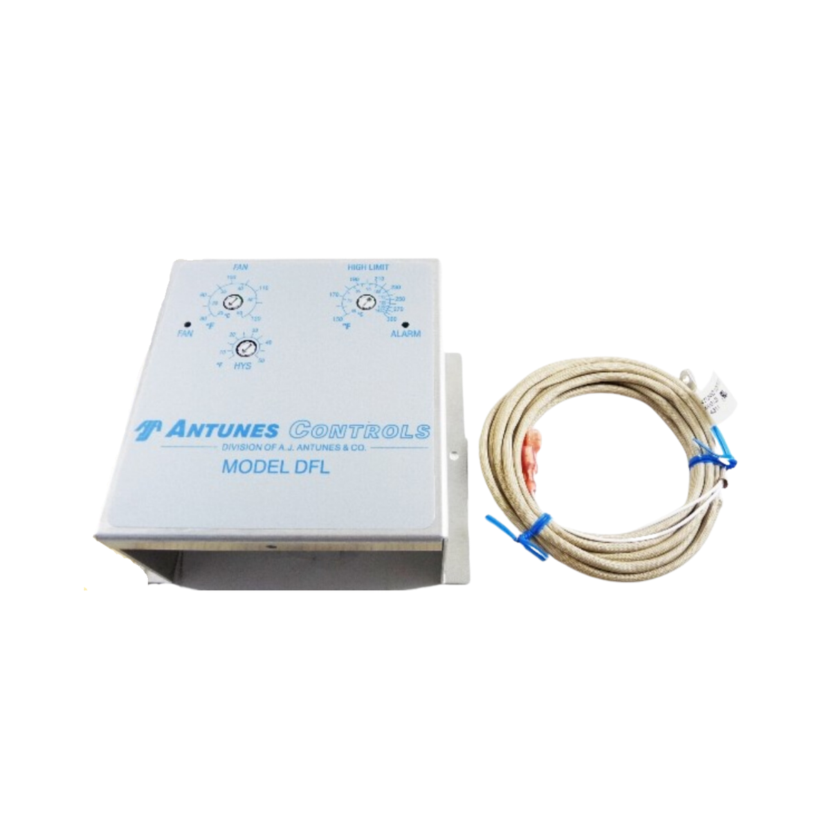 A.J. Antunes 8742130013 24VAC, 2-SPST, Dual Fan and Limit Controller with 10' Sensor