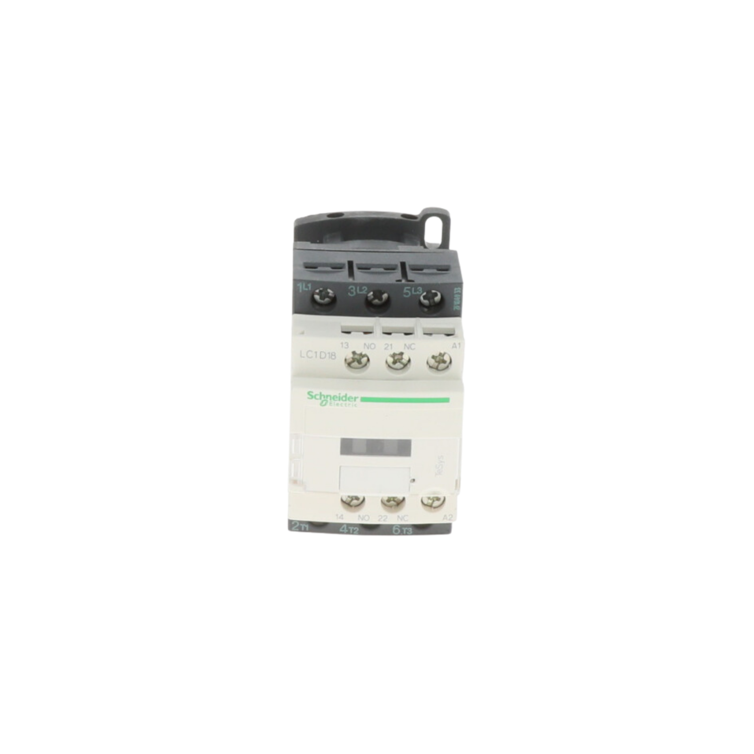 Schneider Electric (Square D) LC1D18LE7 Non-Reversing Type with Screw Terminals, 208VAC Coil, 3 Pole, 18A, Electrical Contactor
