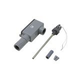 Johnson Controls TE-631AP-1 6" Probe Length, Temperature Sensing with Coduit Box and Shield, Rigid Thermoplastic