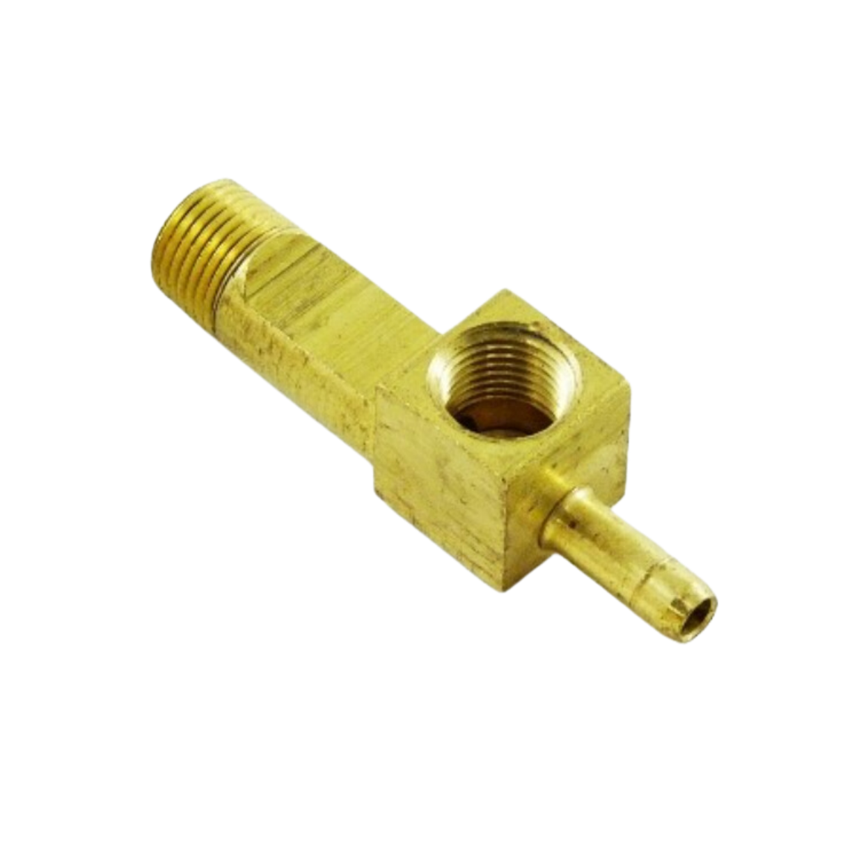 Johnson Controls F-700-62 1/4" x 1/8" MPT x 1/8" NPT Connection Size, Adaptor Tee