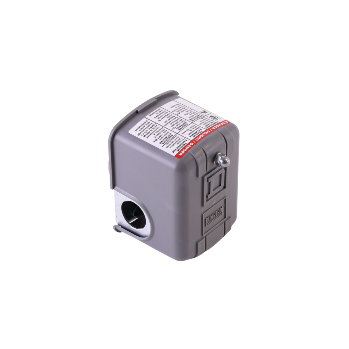 Schneider Electric (Square D) 9013FYG2J25 5/80 PSI Adjustable Range, 60 PSI On - 80 PSI Off Control, DPST, Pressure Switch