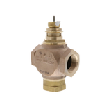 Johnson Controls VG7842RT 1 1/2" NPT Connection Size, 3 Way Mixing, Linear Flow, Globe, Valve