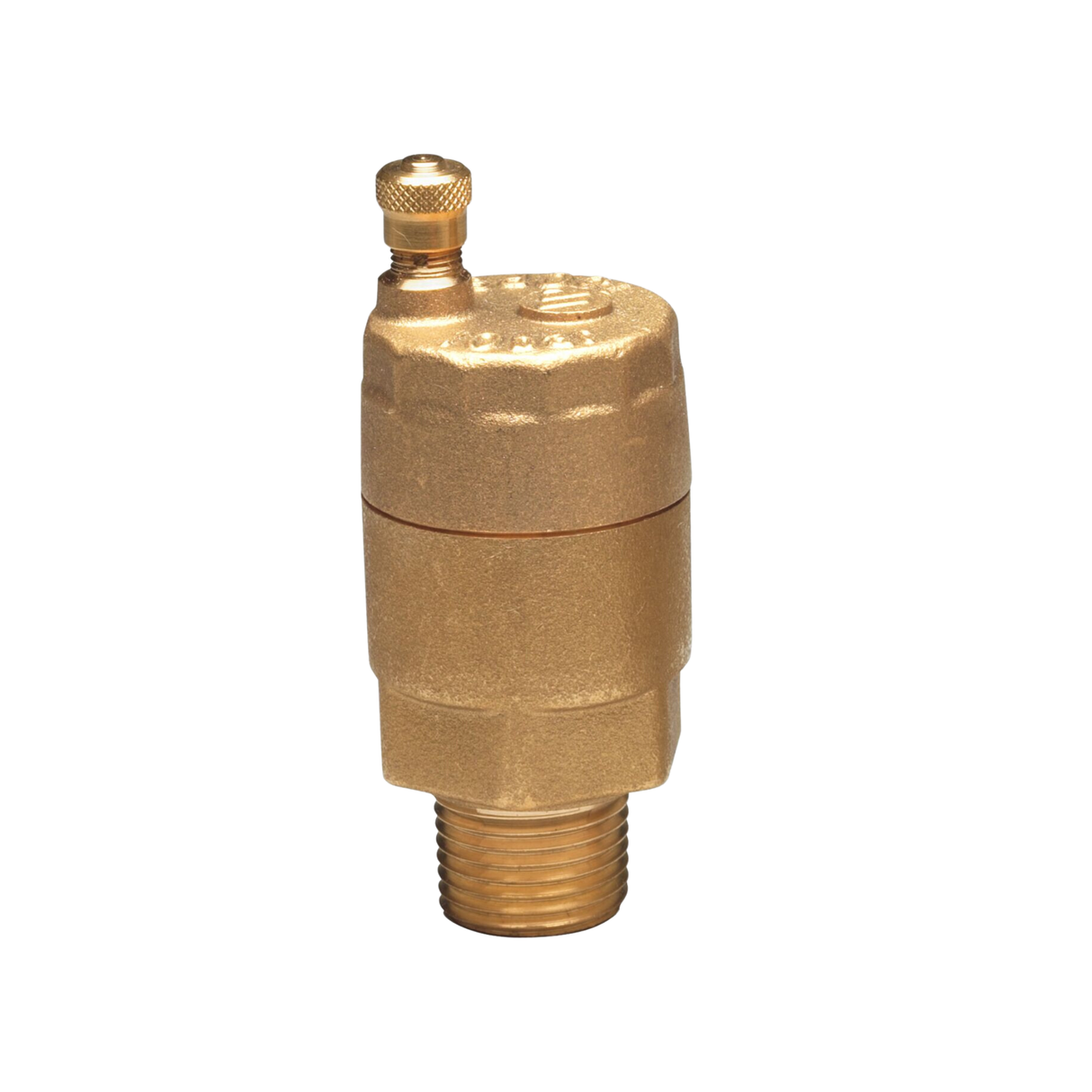 Watts 05907221/2" Male NPT 33 to 240 Degrees F 0.5 SCFM at 25 PSI Brass Automatic Vent Valve