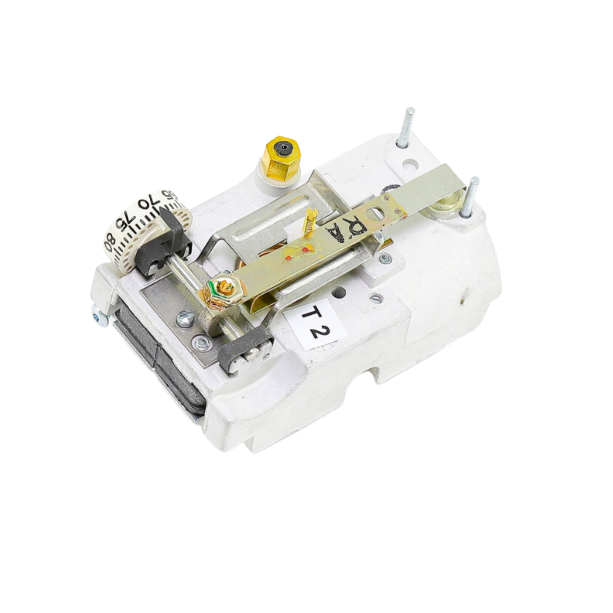 Johnson Controls T-4002-202 Reverse Acting, Horizontal Mounting, Pneumatic Thermostat with Supply and Output Air Connections