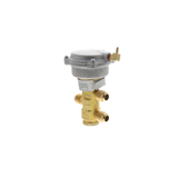 Siemens Building Technology 656-0009 1/2" Flare Connection Size, 2.5 Cv, 3 Way Mixing, Valve Assembly with 10-15 PSI Pneumatic Actuator and a 1/8" NPT Female Pilot Port