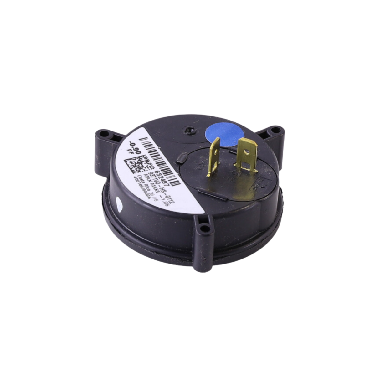 Nordyne 632487R -0.90" WC SPST Pressure Switch