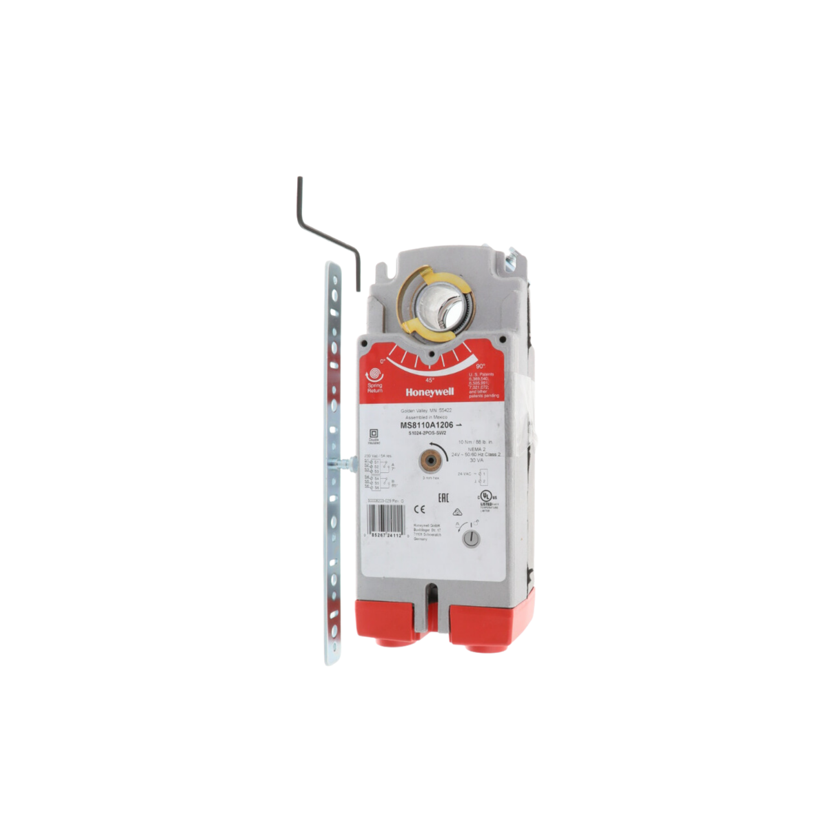 Honeywell MS8110A1206 24 V 50/60 Hz SPST Actuator