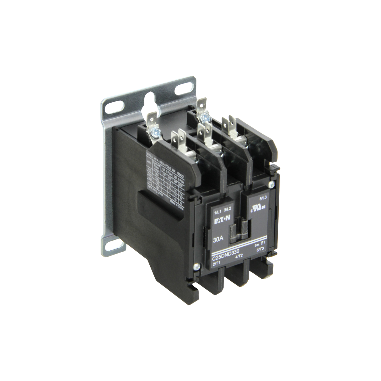 Cutler Hammer-Eaton C25DND330T 24 VAC 50/60 Hz 3-Pole Contactor