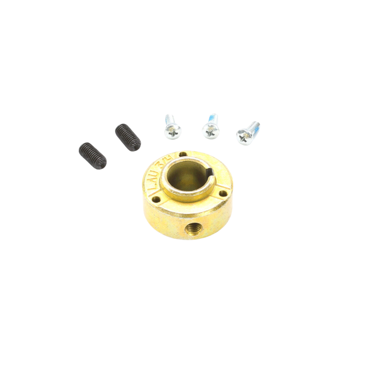 Lau 60765806 3/4" Bore, Hex and Round Interchangeable Hub with 2 Set Screws