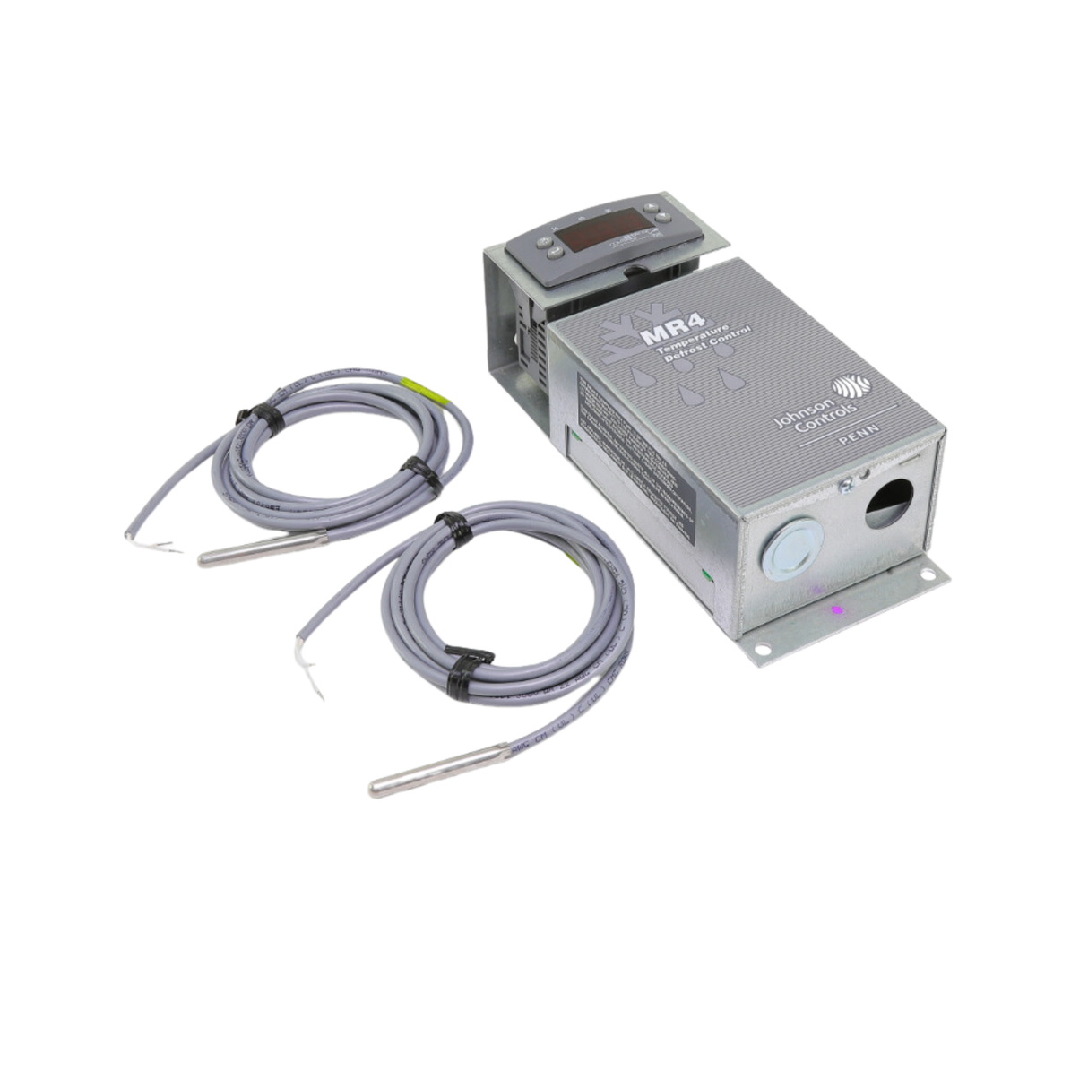 Johnson Controls MR4PMUHV-12 24VAC Supply Voltage, Temperature and Defrost Control with Two Sensors and Relay