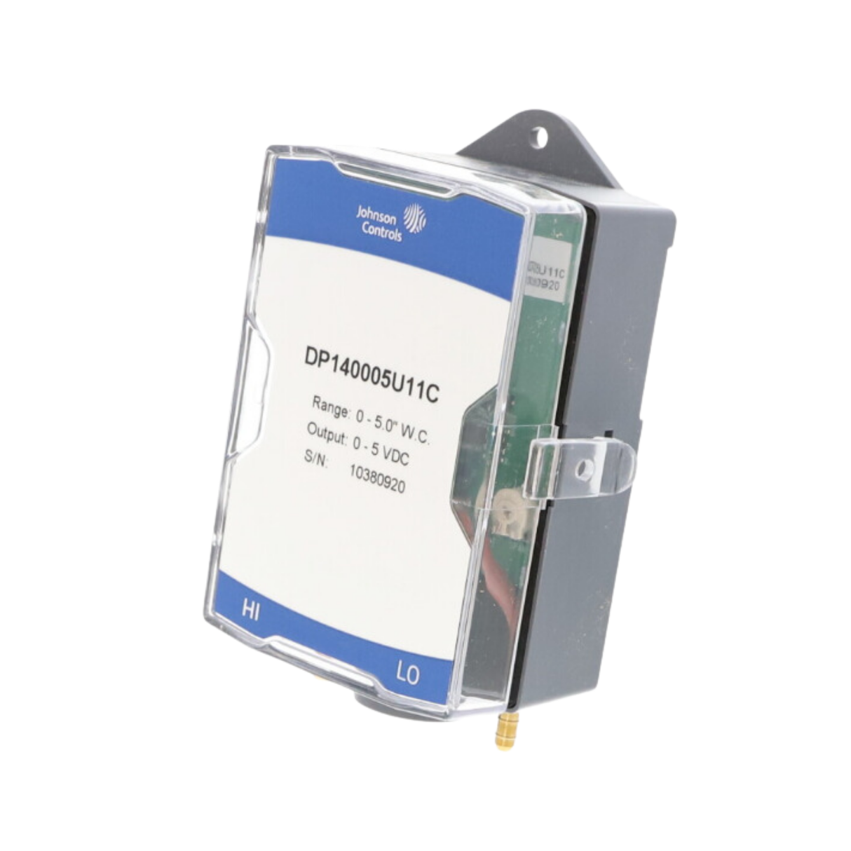 Johnson Controls DP140005U11C 0 - 5"Wc Pressure Range, Pressure Transducer