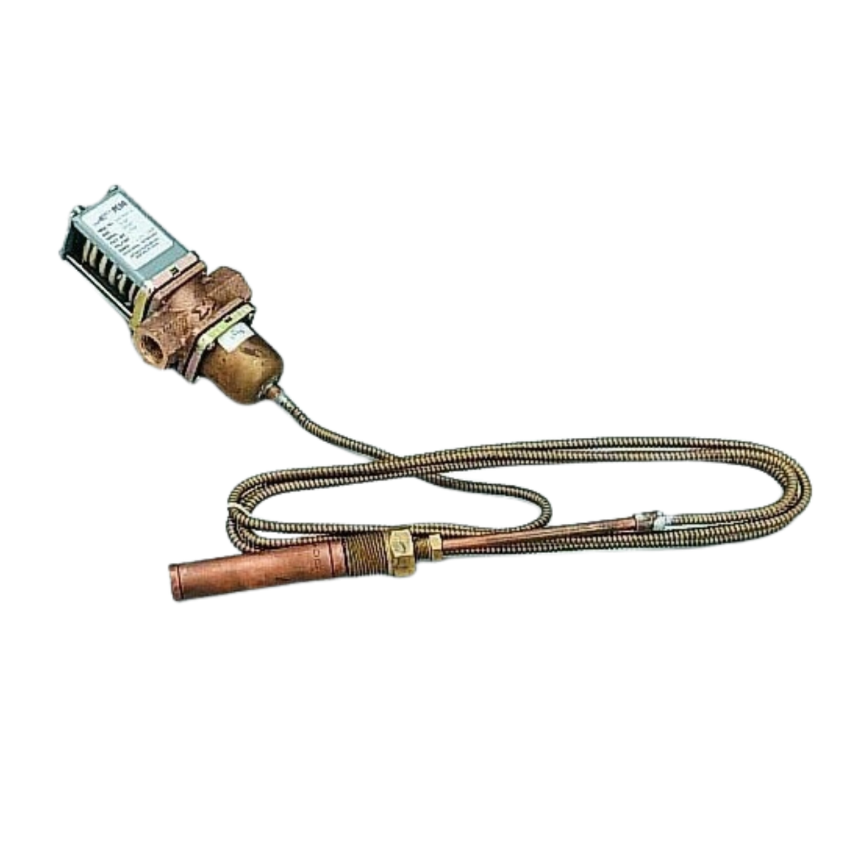 Johnson Controls V47AC-3 3/4" NPT Opening Point Diameter, Cast Brass, Direct Acting Temperature Actuated, Water Regulating Valve