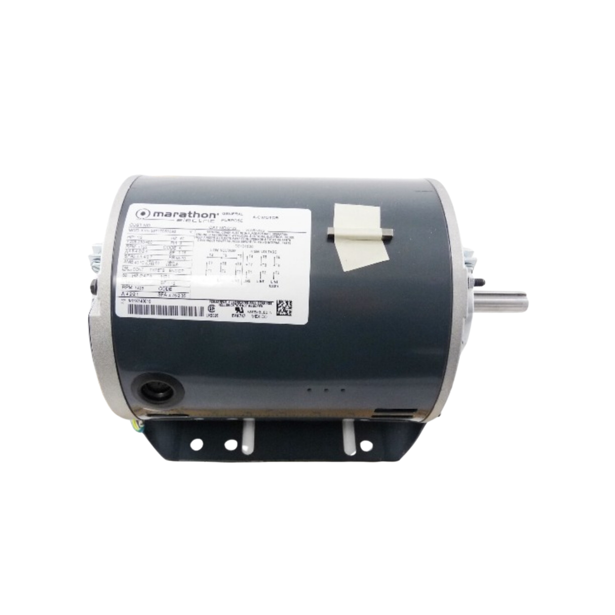 Regal Rexnord - Marathon G122 208-230/460V Input Voltage, 1 1/2HP, 60 Hertz, 1800RPM Rotation Speed, 1 Speed, 3 Phase, Blower Motor