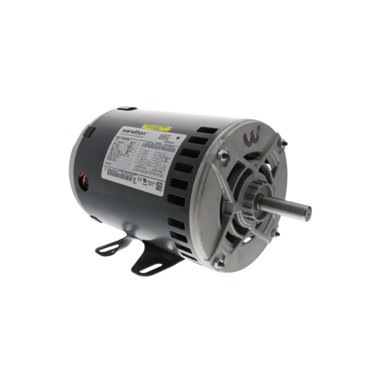 Carrier HD56FL651 2.4 HP, 208-230/460V, 3 Phase, 56 Frame, 1725 RPM, Rigid Base Mounting, Motor