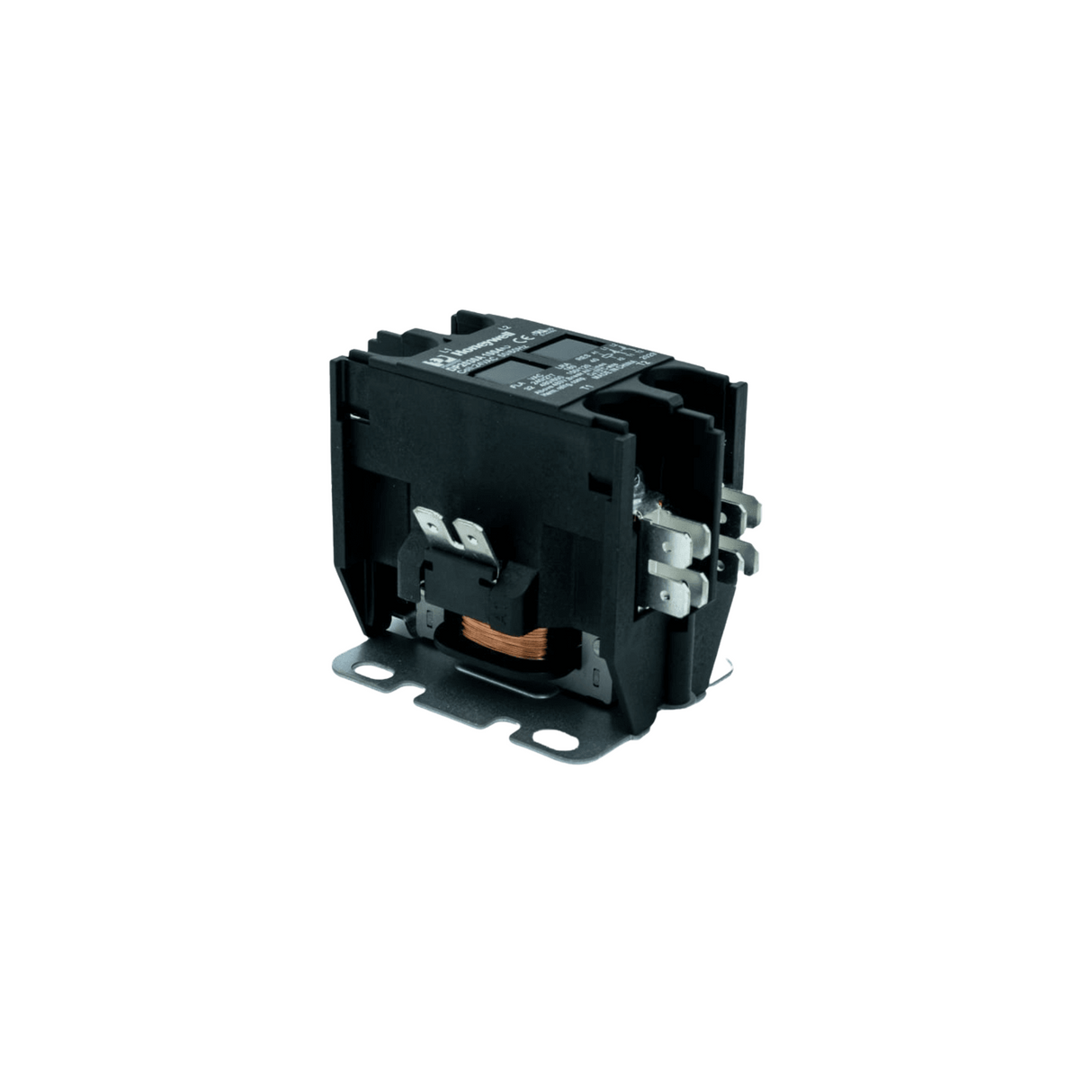 Honeywell DP2030A1004 - PowerPro Definite Purpose Contactor, 2 Pole, 24Vac, DPST, 1/4" Quick Connects, 30 Amp, Silver Cadmium Oxide Contacts, -4/149 Degree Temperature Range
