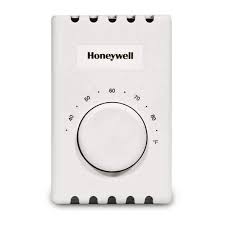 Honeywell T410A1013 120/208/240/277V Two Wire Premier White Spst Bimeta