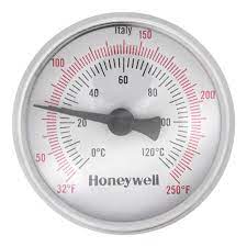 Honeywell TG250-UT Thermometer,2.5" Dial,1/2" Threaded Well