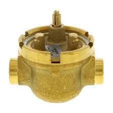 Honeywell VU53S2075 Two-Way Fan Coil Valve, 3/4 In. Sweat, 5.0 Cv