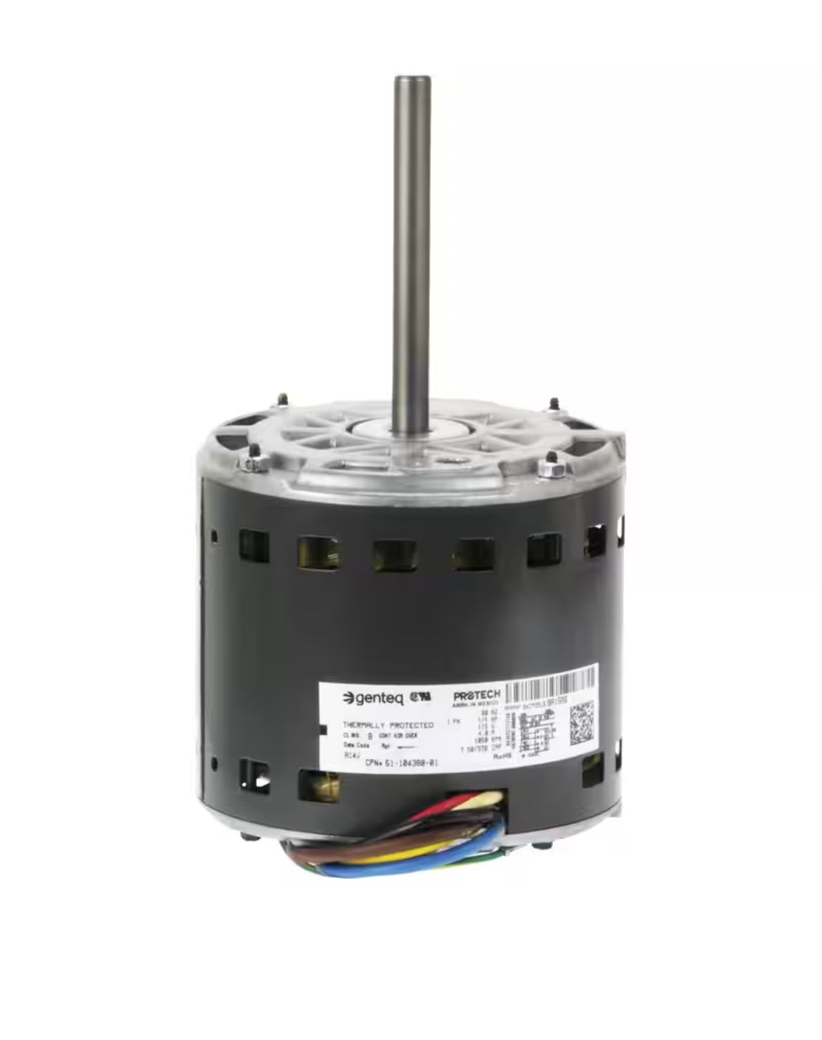 Rheem-Ruud 51-104380-01 115v 1/4hp 1050rpm 4spd Motor