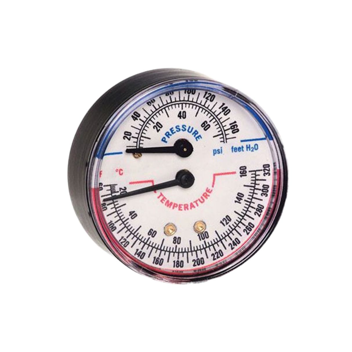 Honeywell TD-165 Tridicator Pressure &  Temperature Gauge Long Probe 7