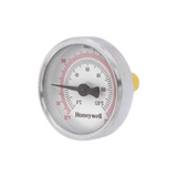 Honeywell TG250-UT Thermometer,2.5" Dial,1/2" Threaded Well