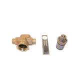 Honeywell VCZAA1600 2 Way 1/2 Sweat Valve  Body, 1.3 Cv Equal Percentage