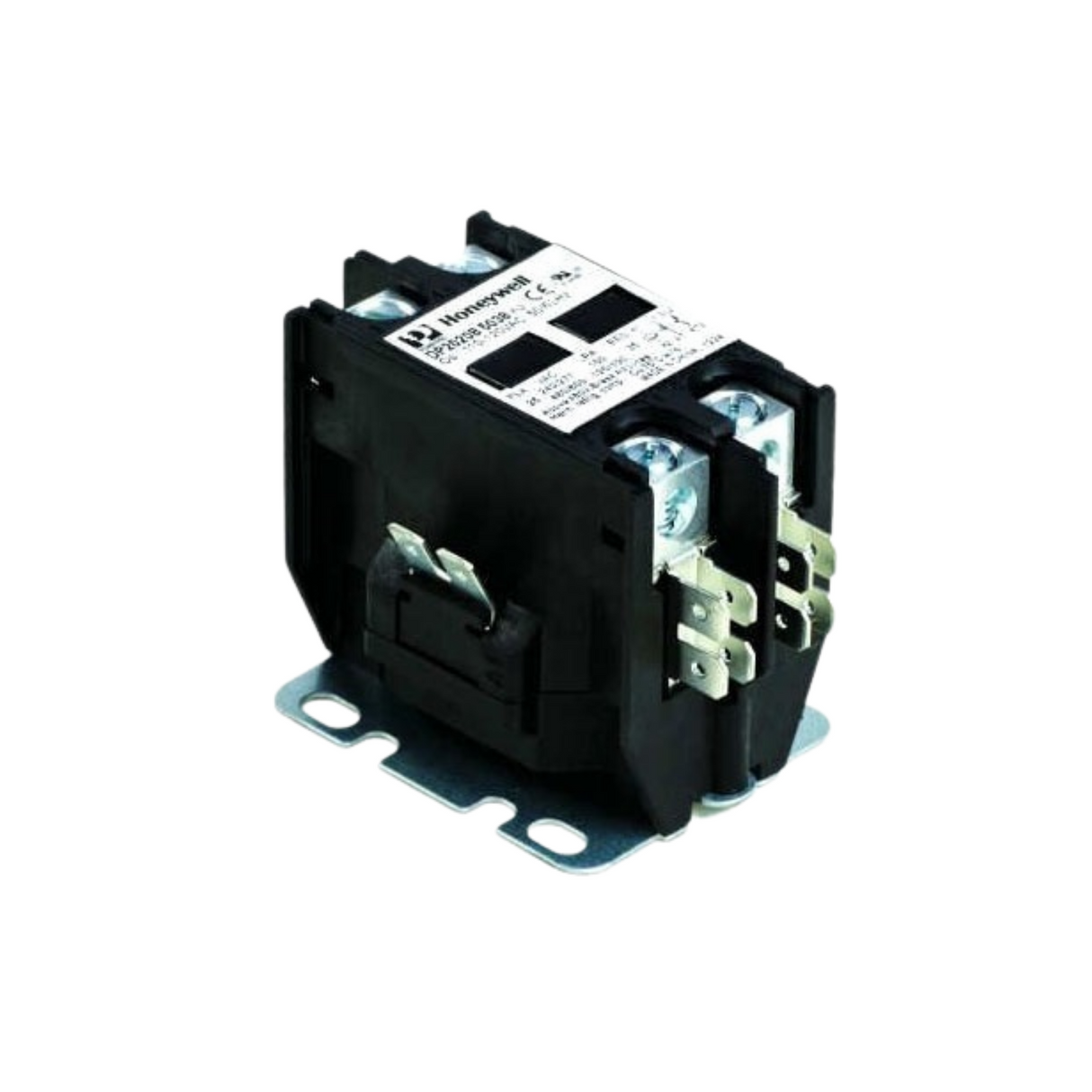 Honeywell DP2020A5022 - PowerPro Definite Purpose Contactor, 2 Pole, 24Vac, DPST, 1/4" Quick Connects, 30 Amp, Silver Cadmium Oxide Contacts, -4/149 Degree Temperature Range