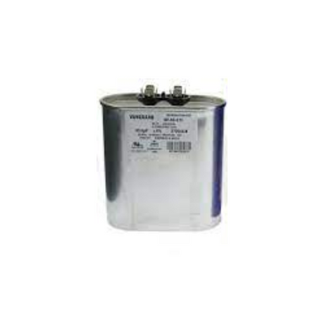 Vanguard OV-5-370 Electric Motor Oval Run Capacitor, 5 uF, 370VAC, 50/60Hz