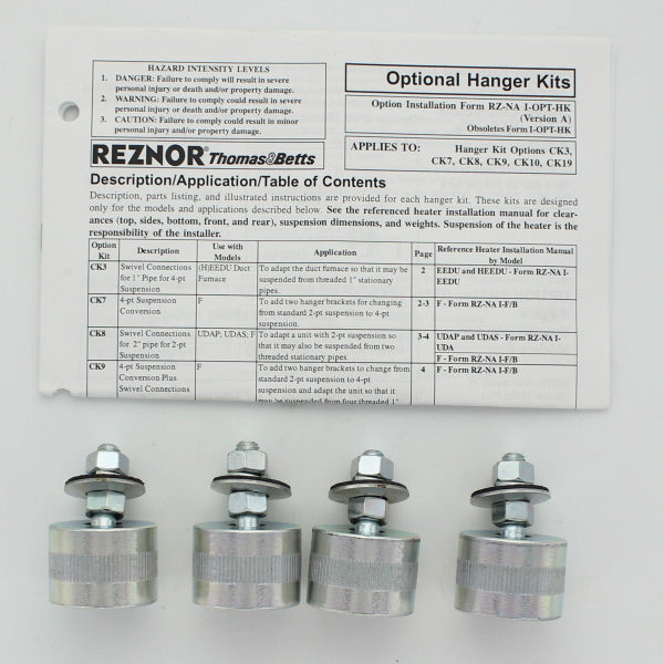 Reznor 098511 - CK10 Swivels 7Pt 3/8 F/B/OIL