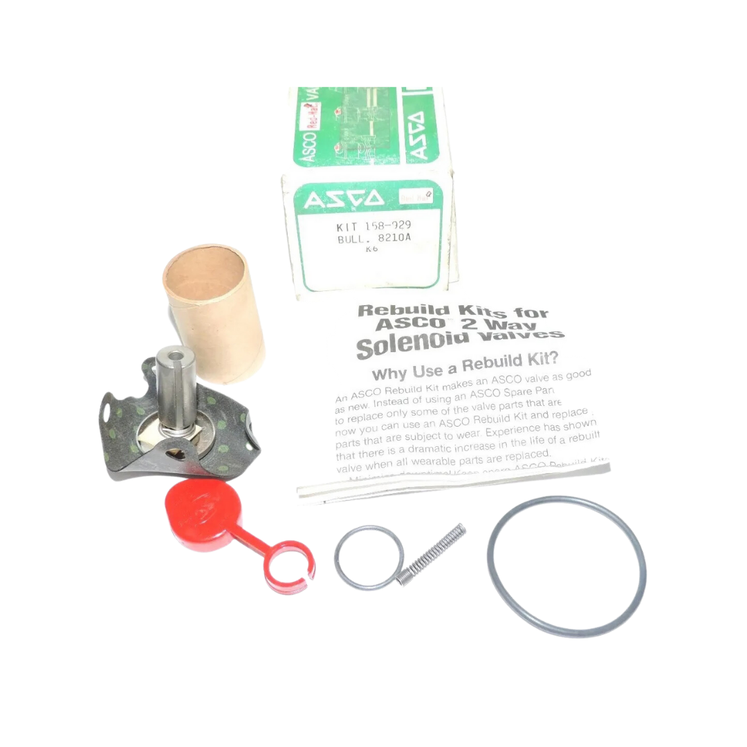 ASCO 158-929 Solenoid Valve Red Hat Repair Kit (Limited Availability)