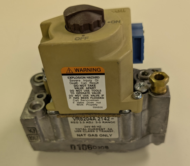 Honeywell VR8204A2142 Intermittent Pilot Combination Gas Controls