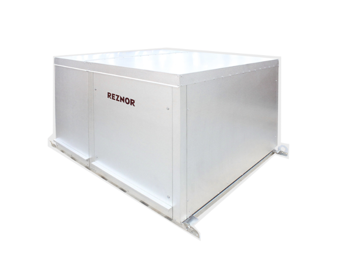 Reznor RPB Outdoor, Power Vented, Gas Fired, Duct Furnace/Blower Unit