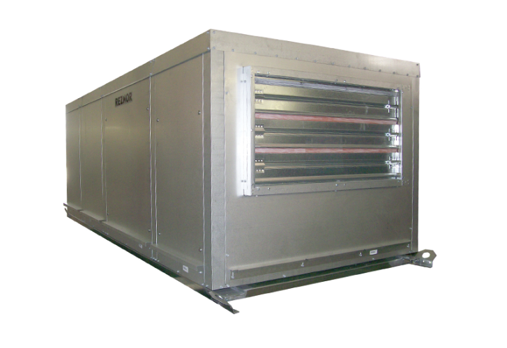 Reznor RPBL Extended Capacity, Power-Vented, Gas Fired Packed Duct Furnace/Blower Combo