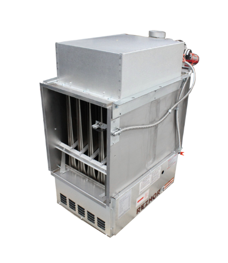 Reznor EEDU Energy Efficient, Indoor, Power-Vented, Gas Fired Duct Furnace