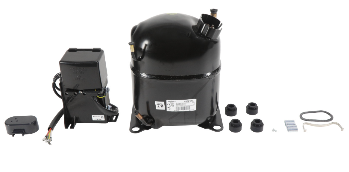 Nidec-Embraco NJ2212GJ2 208-230 V 1 1/2 HP R404A Compressor