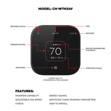 Cooper & Hunter CH-WTH24V — 24V Wall Thermostat