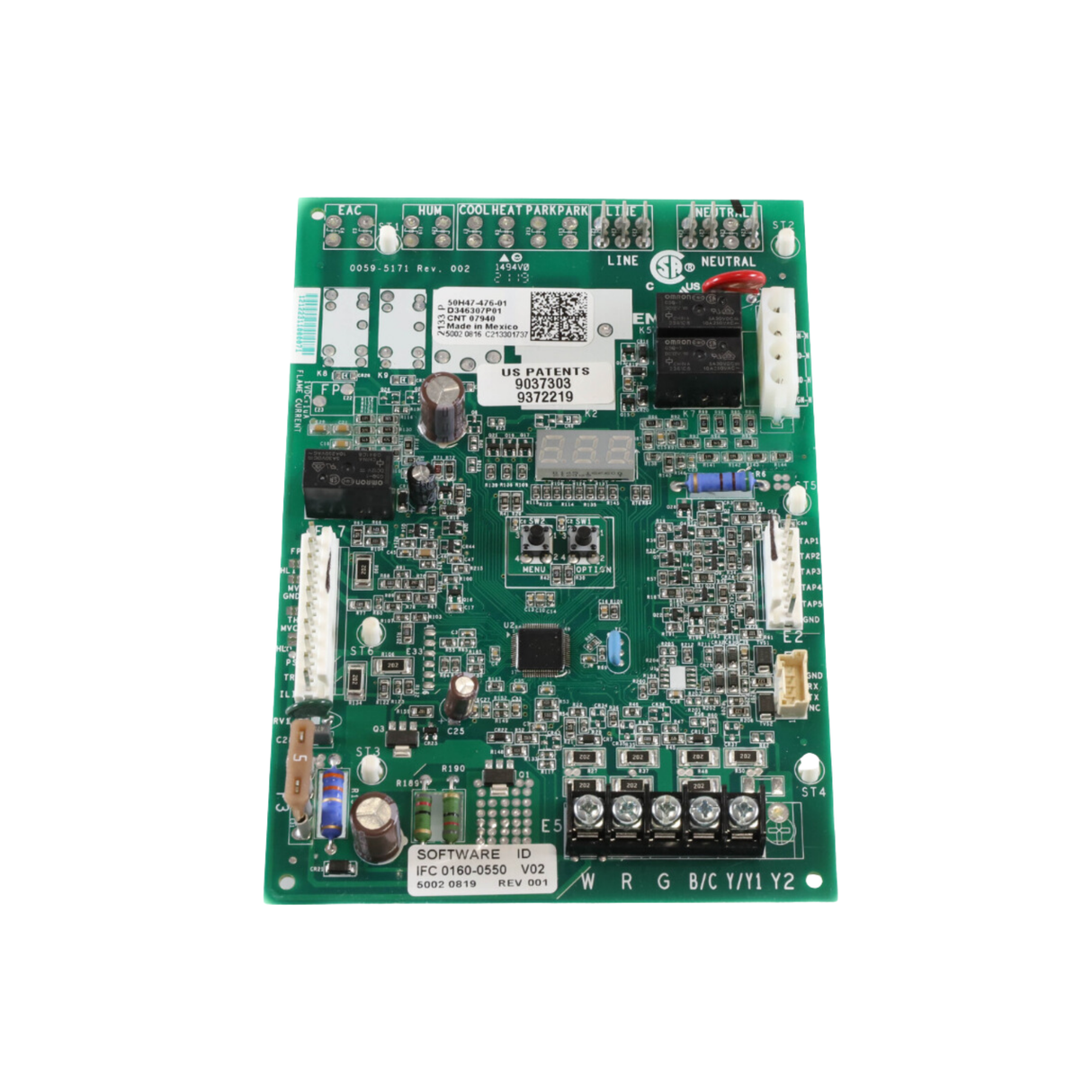 Trane CNT07940 Intergrated Control Board