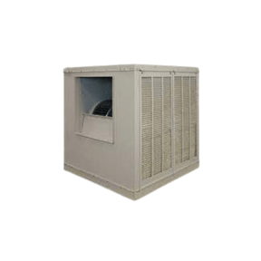 Champion 10/12SD - Side - Draft Commercial Evaporative Cooler Cabinet with 2 HP Motor, Complete Unit