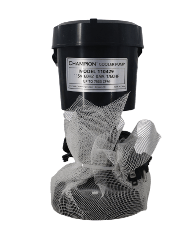 Champion 110429 Pump w/Mesh Screen