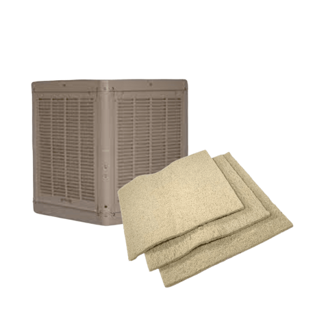 Champion 3000SD Side Discharge Evaporative Cooler Cabinet with 1/3HP 2 Speed Motor
