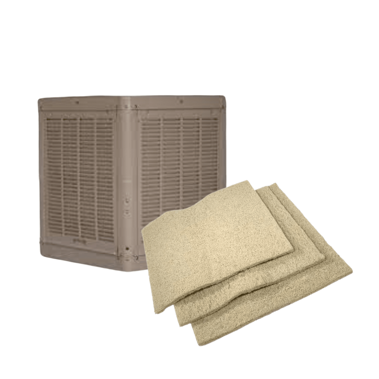 Champion 4001SD Side - Discharge Evaporative Cooler Cabinet with 1/2HP 2 Speed Motor