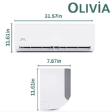 Cooper & Hunter Olivia Series 36,000 BTU, mini split