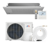 Cooper&Hunter 18,000 BTU 1.5 TON, One Way Ceiling Cassette, Air Conditioning Unit for Heat Pump, Mini Split Inverter, R454B, 22.2 SEER, 208/230V, Includes Installation Kit