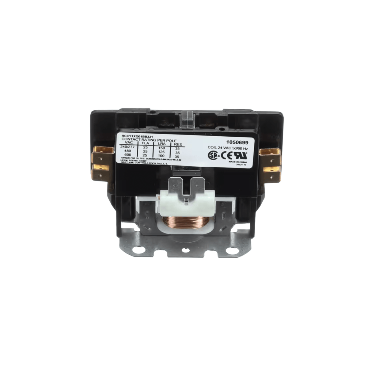 International Comfort Products 1050699 24 V 25 A 1 - Pole Contactor