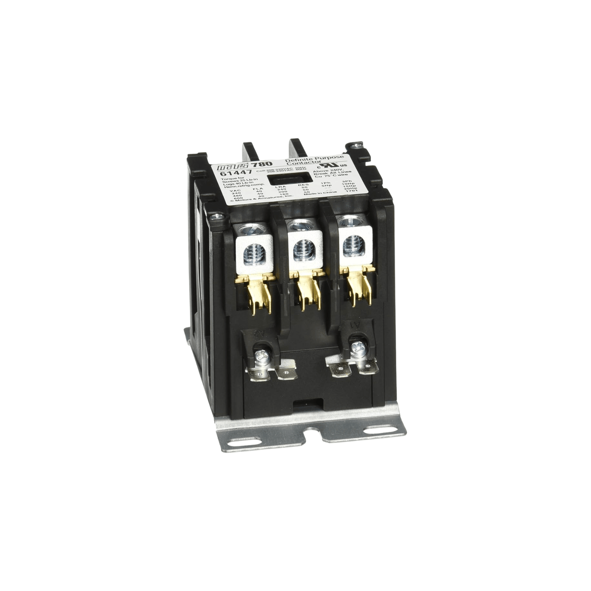 Mars 61447 240 V 40 A 3 - Pole Contactor