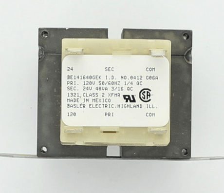 Reznor 194808 120V - >24V, 40VA Transformer