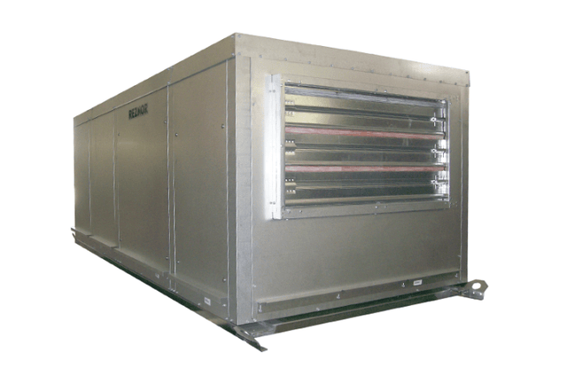 Reznor RPBL Extended Capacity, Power - Vented, Gas Fired Packed Duct Furnace/Blower Combo