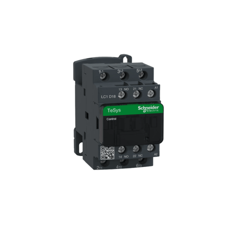 Schneider Electric (Square D) LC1D18B7 24 V 18 A 3-Pole Contactor