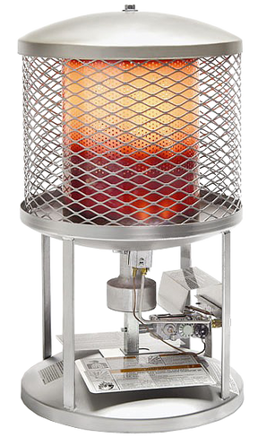 Space - Ray RFPA25 - L6 250k BTU Radiant Infrared LP Floor Heater w/Manual Thermostat